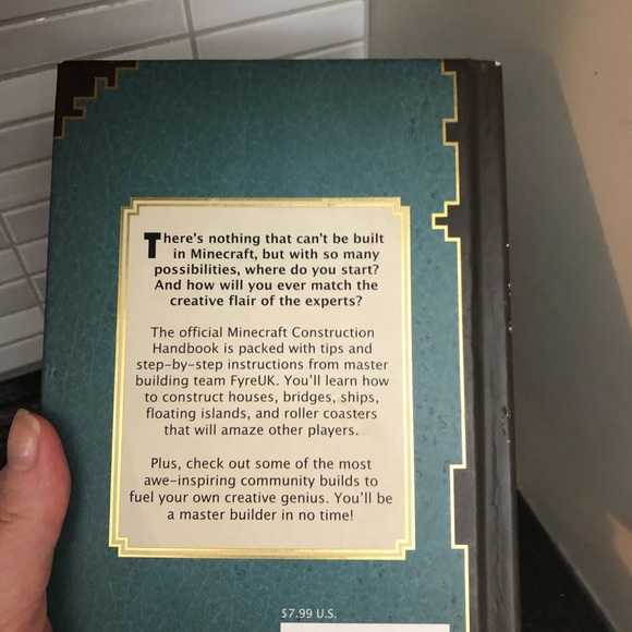 Minecraft Construction Handbook hardcover book - Picture 10 of 10